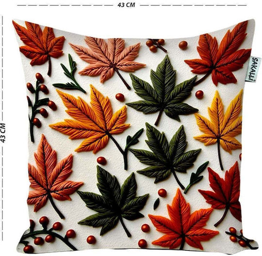 SteweHome Față De Pernă Din Catifea Multicolor 43x43cm