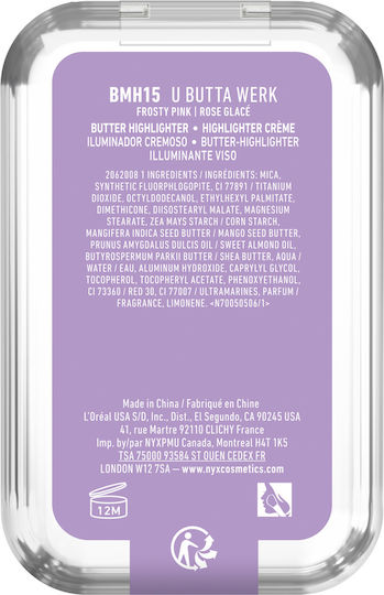 NYX Professional Makeup Buttermelt U Butta Werk 5gr