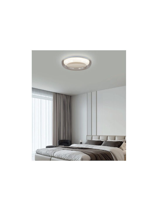 Sun Light Πλαφονιέρα Οροφής με Ενσωματωμένο LED και Τηλεχειριστήριο