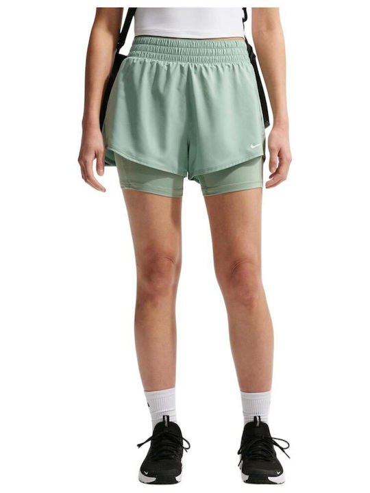 2-in-1 Women's High Waist Activewear Shorts Dri-Fit Steam