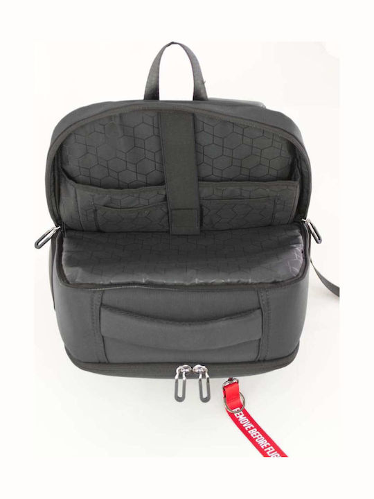 Aeronautica Militare Backpack Αδιάβροχο Μαύρο