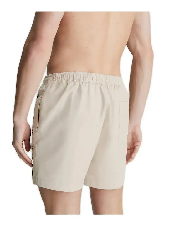 Men's Swimwear Shorts Ace/stony Beige with Patterns