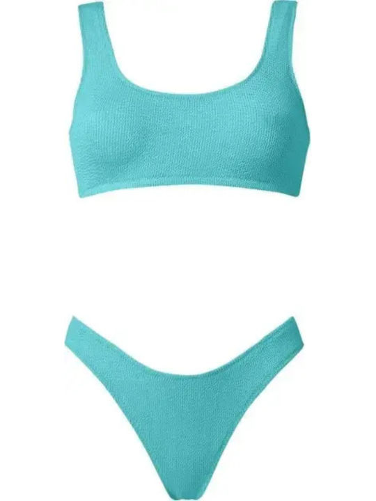 Set Bikini Με Έναν Ώμο Ocean