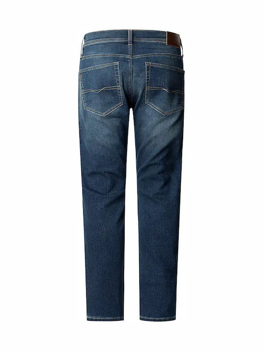 London Men's Jeans Pants with Slim Fit Blue