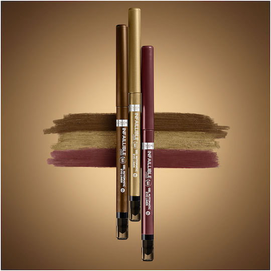 L'Oreal Paris Infaillible Grip Liner 36H Gel Μαλακό Μολύβι Ματιών 14 Champagne