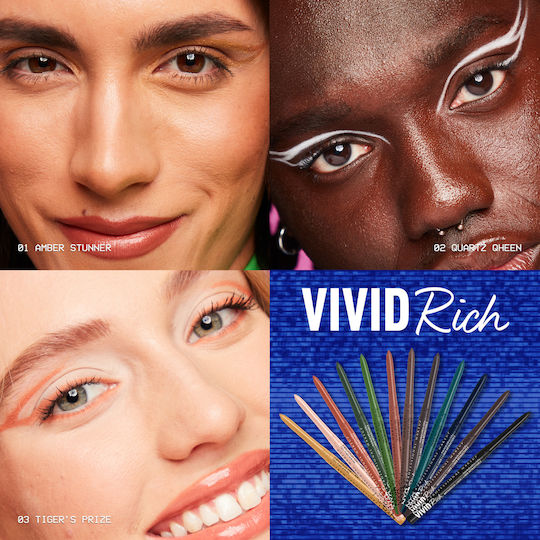 NYX Professional Makeup Vivid Rich Очен молив Emerald Empire