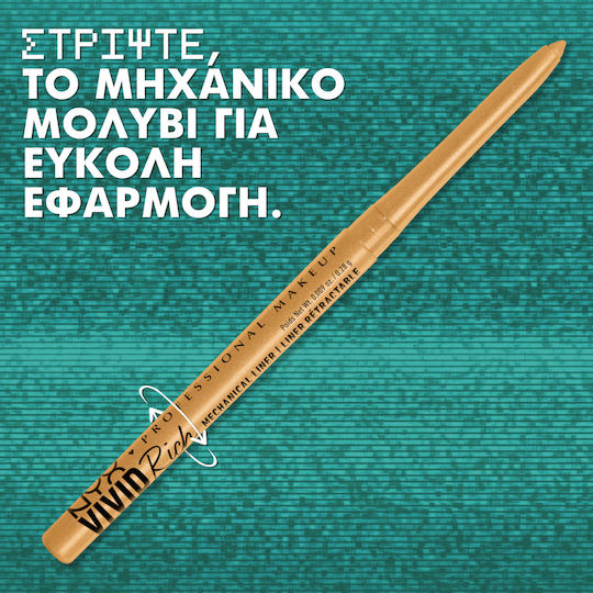 NYX Professional Makeup Vivid Rich Очен молив Emerald Empire