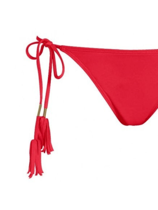 Bikinihosen Slip mit Schnürung Rote
