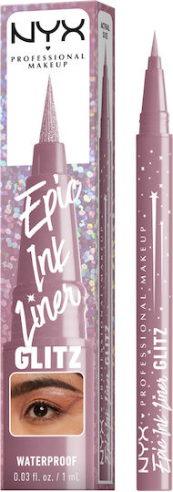 NYX Professional Makeup Epic Ink Liner Glitz Waterproof Pen Eye Liner 03 Shimmer Stitch 1ml