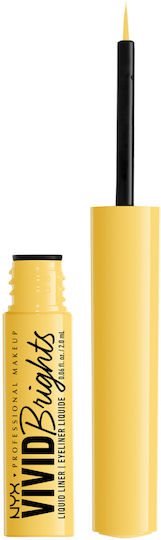 NYX Professional Makeup Vivid Brights Eye Liner 03 Had Me At Yellow 2ml