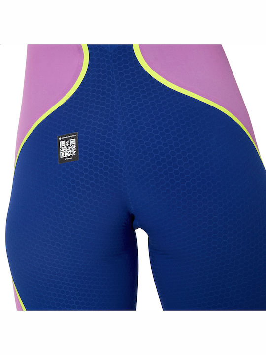 Speedo Fastskin Lzr Pure Intent 2.0 Closedback Women's Racing One Piece Swimsuit Blue