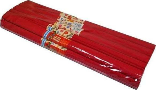 Schemat Corrugated Crepe Paper 08 Dark Red 10 Pieces