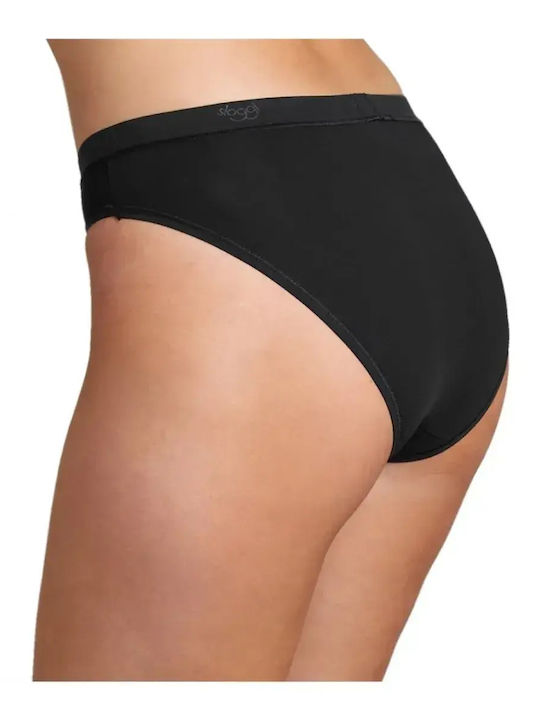 Sensual Fresh Tai Femeie Slip Negru
