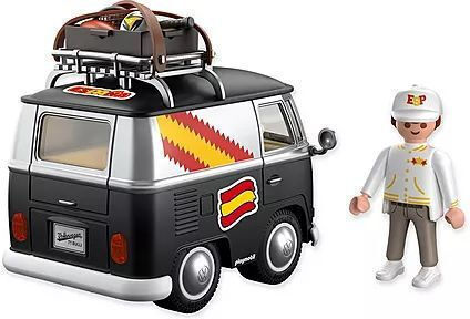 Playmobil Volkswagen T1 Camper Spain National for Ages 5-99