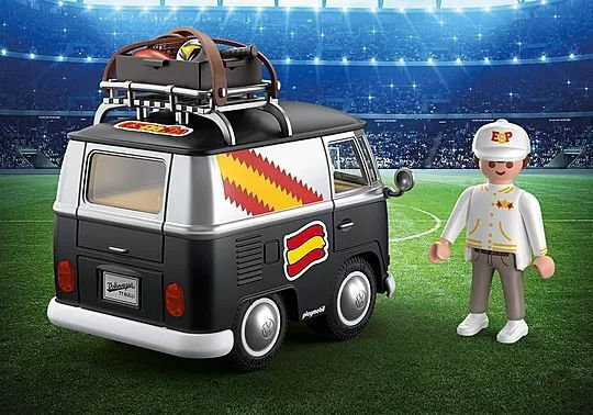 Playmobil Volkswagen T1 Camper Spain National for Ages 5-99