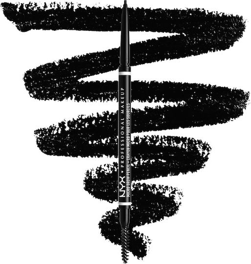 NYX Professional Makeup Micro Pencil for Eyebrows 08 Black