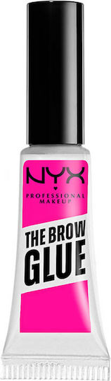 NYX Professional Makeup The Brow Glue Instant Styler Gel for Eyebrows Transparent 5gr
