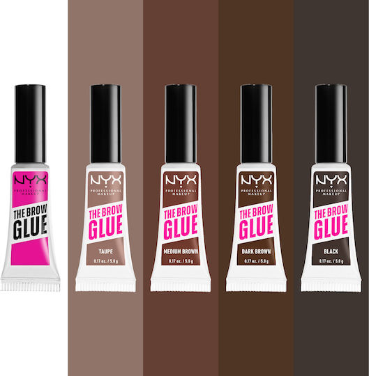 NYX Professional Makeup The Brow Glue Instant Styler Gel for Eyebrows Transparent 5gr
