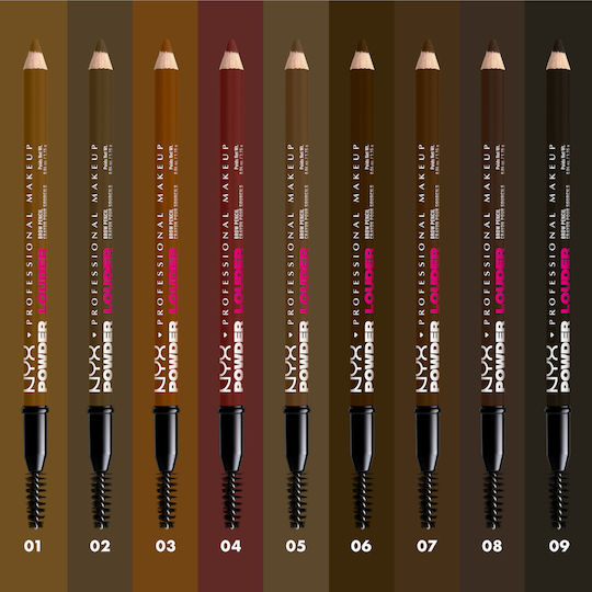 NYX Professional Makeup Прах За Вежди Louder Brow Молив 01 Блондинка