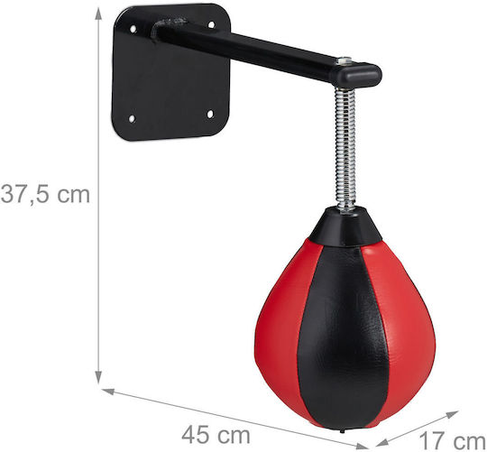 Relaxdays Sac De Viteză Cu Înălțime 37,5cm Roșu