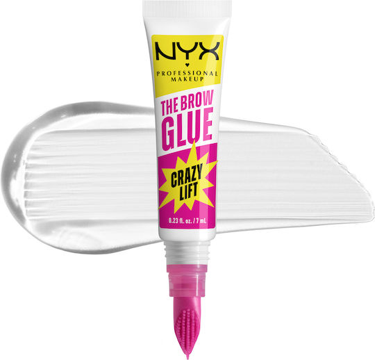 NYX Professional Makeup The Brow Glue Гел за Вежди Прозрачен 7ml