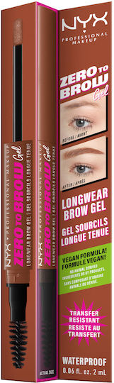 NYX Professional Makeup Zero To Brow Eyebrow Pencil Auburn