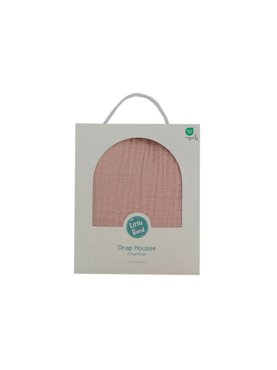 Little Band Angepasst Beiges Baby Bettlaken 60x120cm Little Band Angepasst Beiges Baby Bettlaken 60x120cm