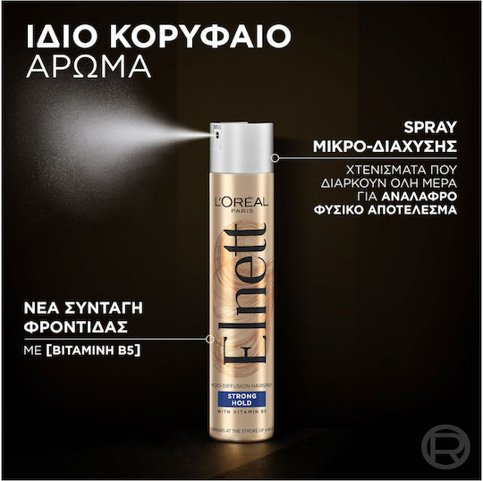 L'Oreal Paris Elnett Satin Liscissima Haarspray Für Leichtes Halten 400ml