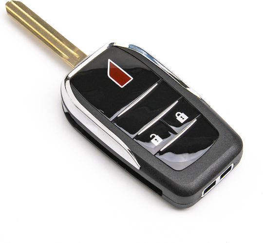 Калъф за Сгъваем Ключ Isuzu Bison D-max Kb M-x Остриe Toy43 2 Бутона