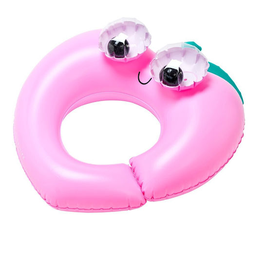 Kids' Swim Ring Kiddy Float Poppy Peach Pink Sunnylife