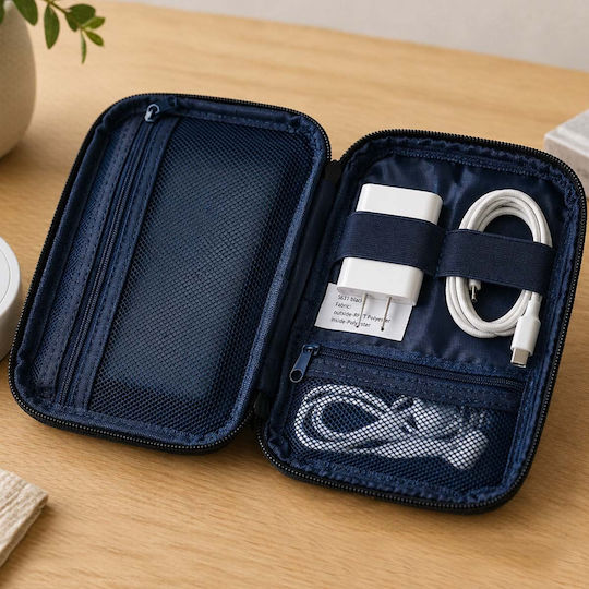 Rivacase Suzuka Universal Waterproof Travel Pouch 2 Compartments Dark Grey