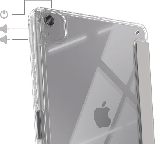 Avizar Case Ipad Air 11" M4 2026 Modular Support Origami Design Grey