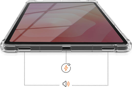 Avizar Case Samsung Galaxy Tab S11 Shockproof Bumper Corners Transparent