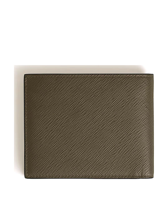 Sartorial Leder Herrenbrieftasche Khaki