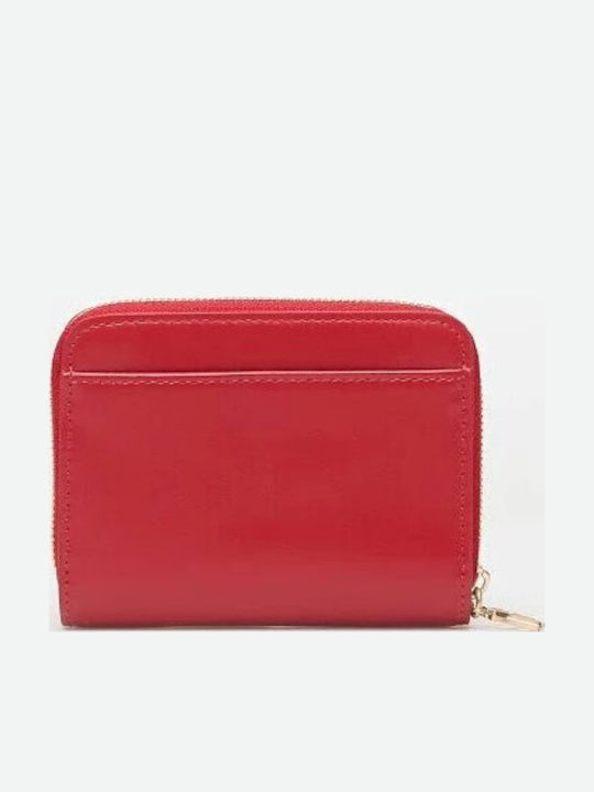 Wallet Δερμάτινο Γυναικείο Πορτοφόλι Καρτών Κόκκινο