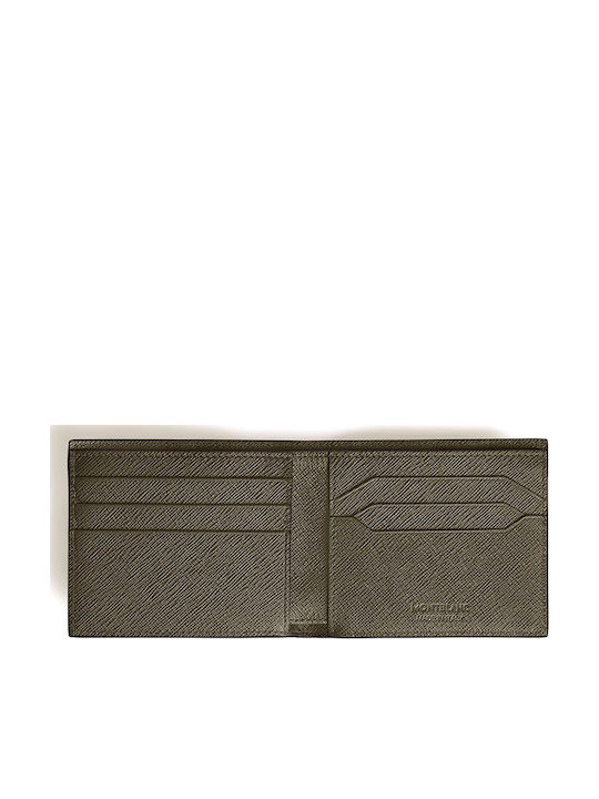 Sartorial Leder Herrenbrieftasche Khaki