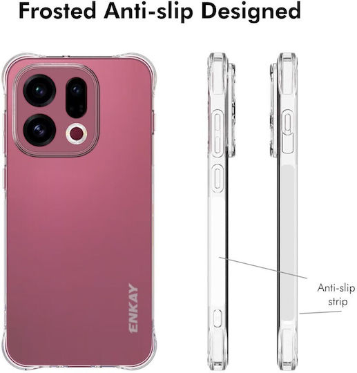 Enkay Hat-prince Θήκη Σιλικόνης Transparent Oppo Find X9 5g