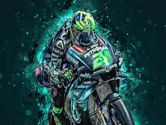 Motogp Franco Morbidelli Ξύλινο
