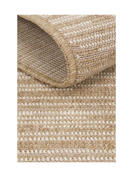 SteweHome Χαλί Διάδρομος Ψάθινο Μπεζ 80x250cm
