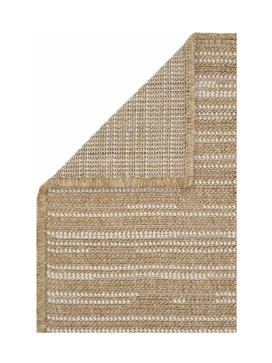 SteweHome Χαλί Διάδρομος Ψάθινο Μπεζ 80x250cm