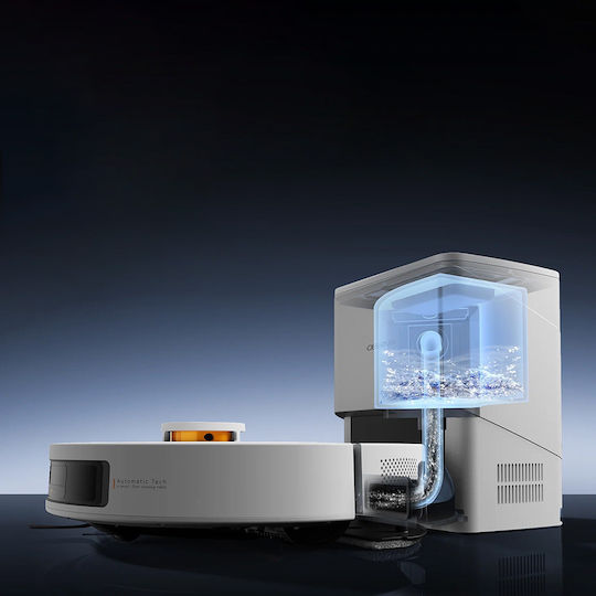 Deerma S30 Pro Plus Σκούπα Ρομπότ με Χαρτογράφηση Laser & Απορρόφηση 15000Pa Λευκή