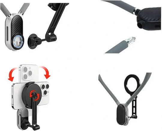 Magnetic Phone Neck Stand Hands-free Pov & Vlogging