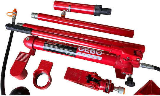 Presă Hidraulică Pentru Tinichigerie Aliniere Caroserii 10 Tone 15 Bucăți Gebo Tools