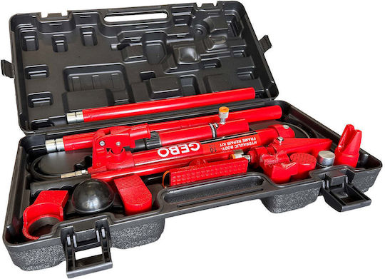 Presă Hidraulică Pentru Tinichigerie Aliniere Caroserii 10 Tone 15 Bucăți Gebo Tools