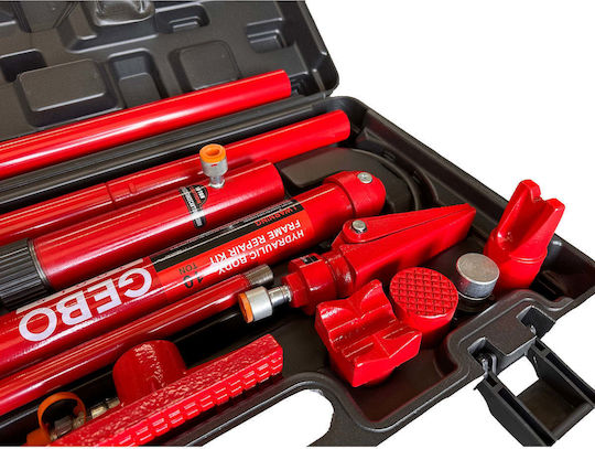 Presă Hidraulică Pentru Tinichigerie Aliniere Caroserii 10 Tone 15 Bucăți Gebo Tools