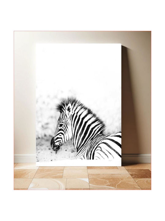 Painting Black White Zebra Black And White Zebra 70x100