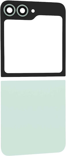 Clappio Upper Lower Back Glass Replacement Kit Galaxy Z Flip 6 Green