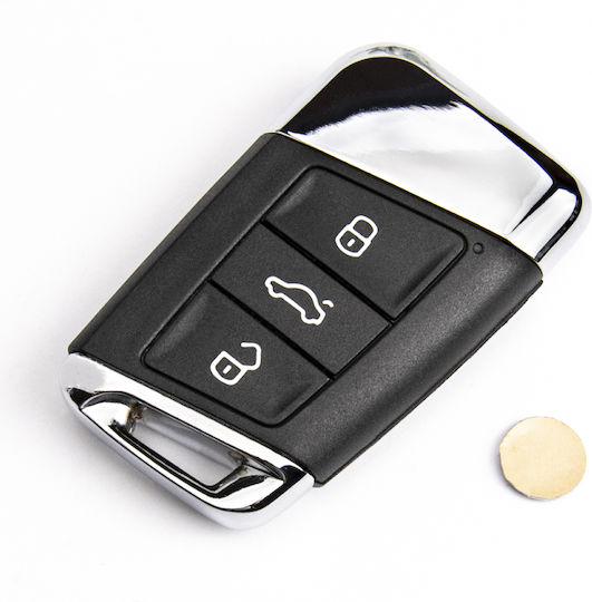 Дистанционно Ключ За Кола Vw Golf Skoda Fabia Seat Ateca 3 Бутона