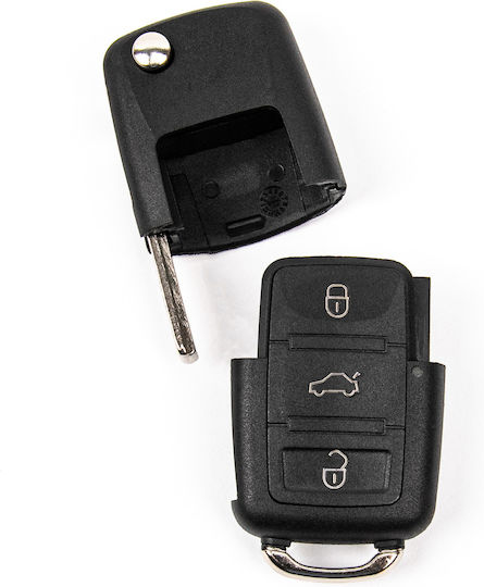 Дистанционно Ключ За Кола Електронно Vw Fox Golf Sharan 3 Бутона