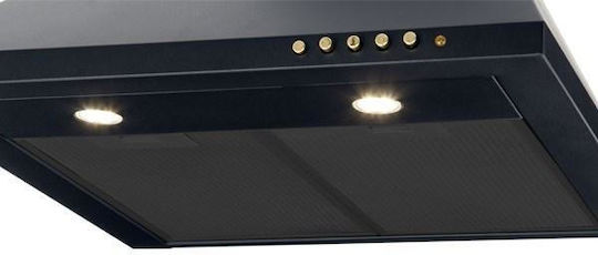 Akpo WK-4 Classic Gold Απορροφητήρας Καμινάδα 60cm Μαύρος